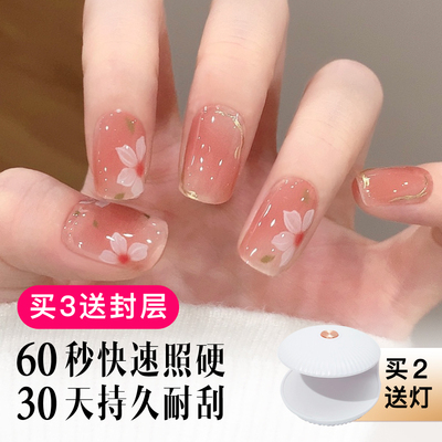 照灯变硬的光疗甲两款送灯