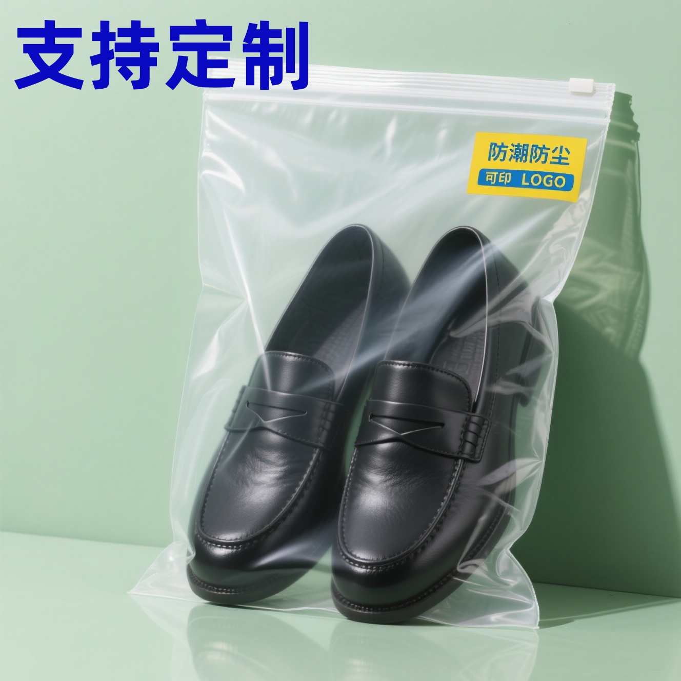 鞋子收纳袋装鞋子防尘袋旅行鞋包透明防潮密封袋家用支持定制袋子