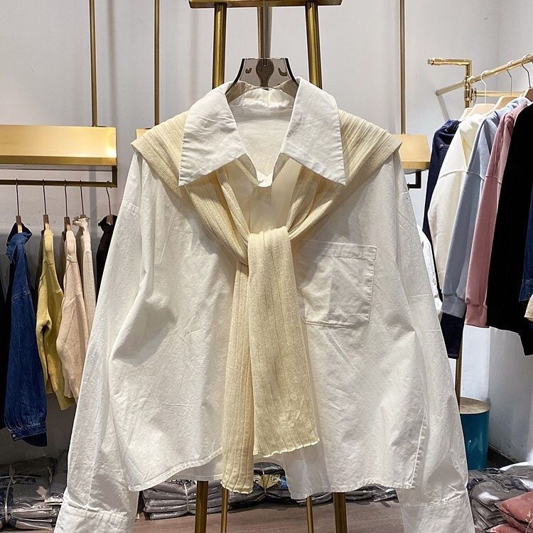 莱裳唐汇服饰旗舰店两件套衬衫