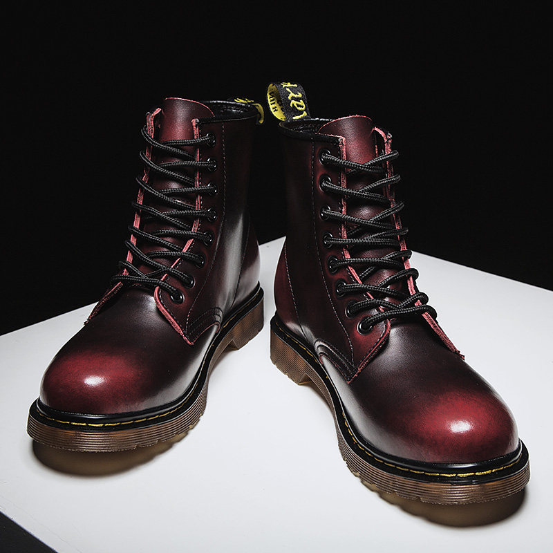 1460DR擦色马丁靴男45大码47真皮高帮工装靴英伦风牛皮情侣机车靴,流行男鞋,马丁靴,淘宝优惠券,粉丝福利购,淘宝优惠卷