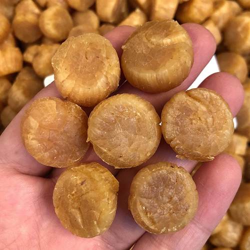 150头大连元贝干扇贝足干瑶柱