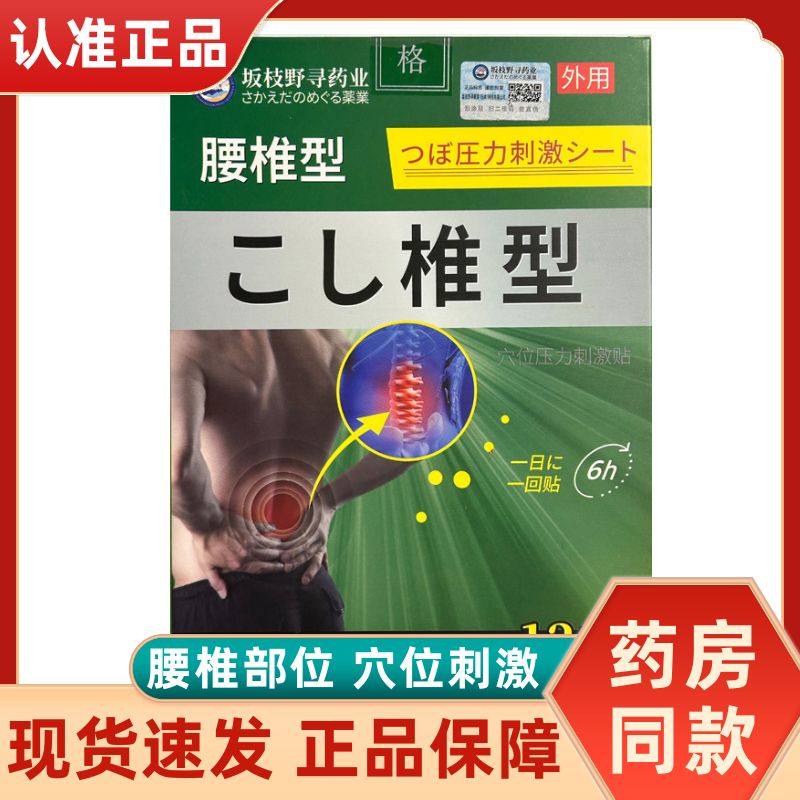 坂枝野寻药业腰椎型贴膏腰间键盘