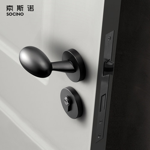 索斯诺卧室卫生间分体锁磁吸锁具