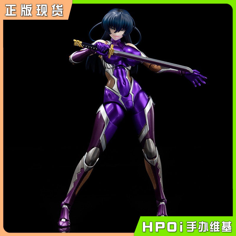 【Hpoi现货】Native对魔忍阿莎姬井河阿沙姬金属配色手办_虎窝淘