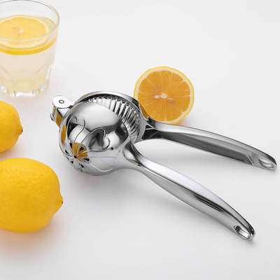 手动榨汁机小型家用压汁器挤柠檬橙子水果汁手摇原汁挤压炸汁神器