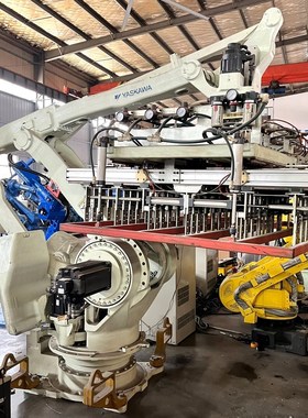 安川MPL800码垛机器人13年产负载800kg工作范 议价