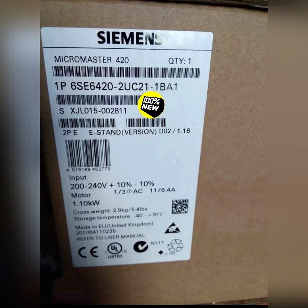 6SE6420-2UC2-BA420 无滤波 议价