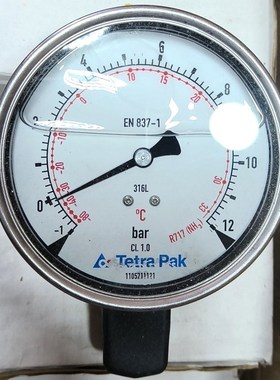 利乐 tetrapak 原装 制冷 压力表 057 议价