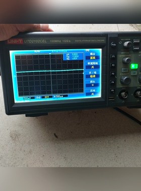 出优利德 UTD2102CEL示波器一台 双通道彩屏数字示 议价