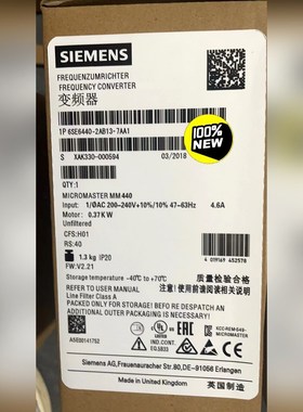 6SE6440-2AB3-7AAMM440变频 议价