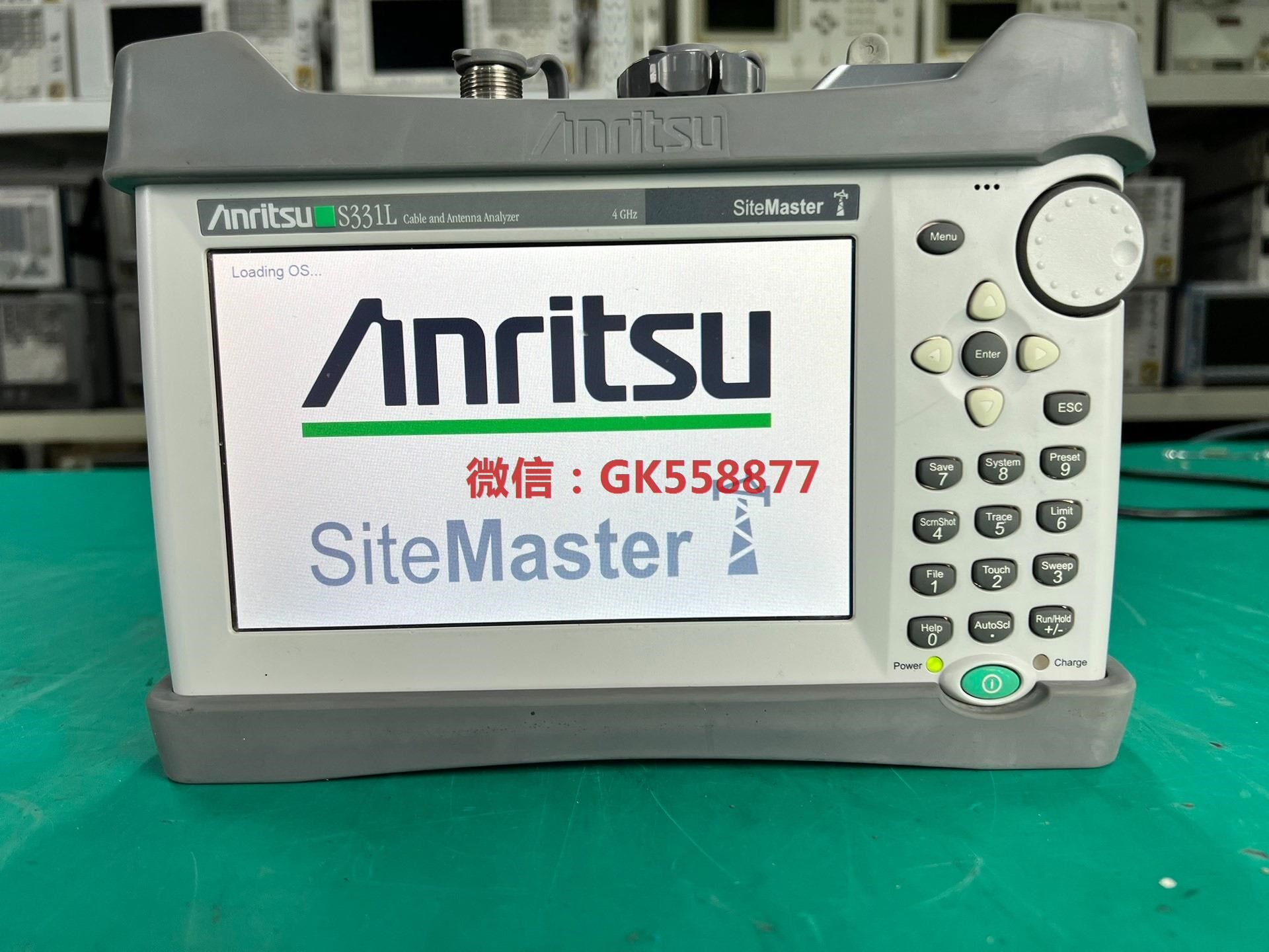 安利anritsu 331l 天馈线测试仪 4g 功能正常