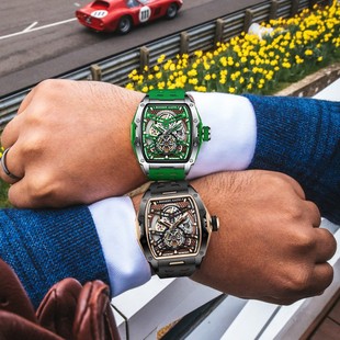 德国布加迪2024新款 手表潮十大礼物 男表名牌送男士 全自动机械正品