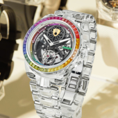 男士 2025年新款 布加迪手表全自动机械表陀飞轮限定款 腕表满钻镂空