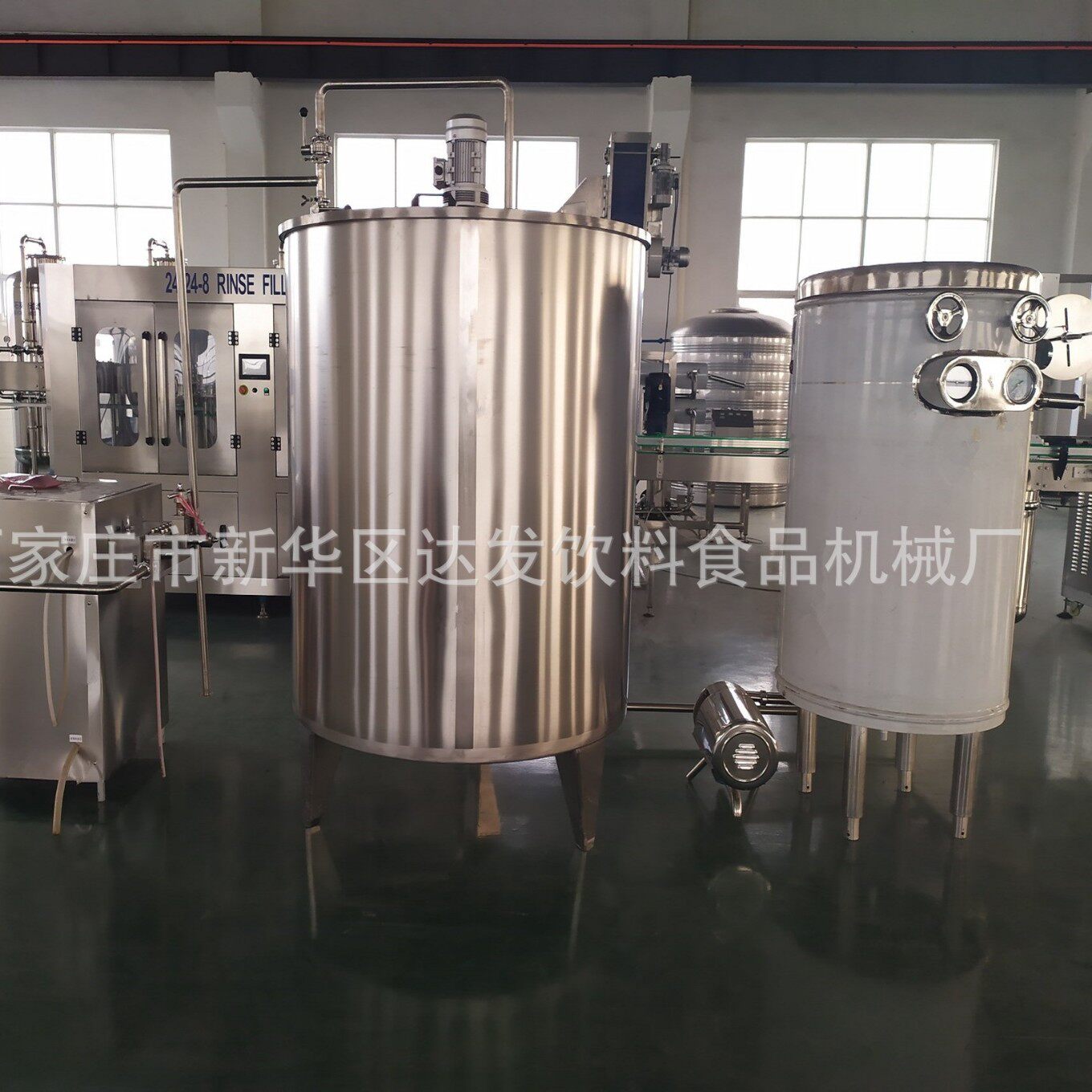 河北石家庄不锈钢储存搅拌罐生产厂家