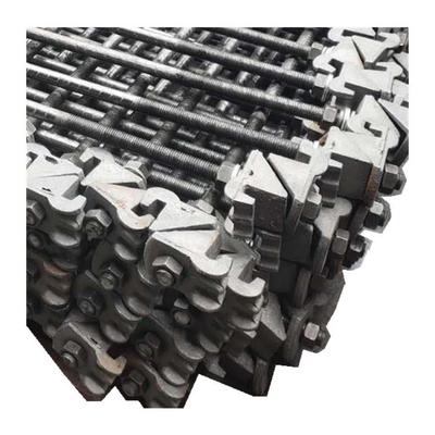 轨道拉杆24*1250阻轨器铁路用轨距拉杆43轨50轨30*1800