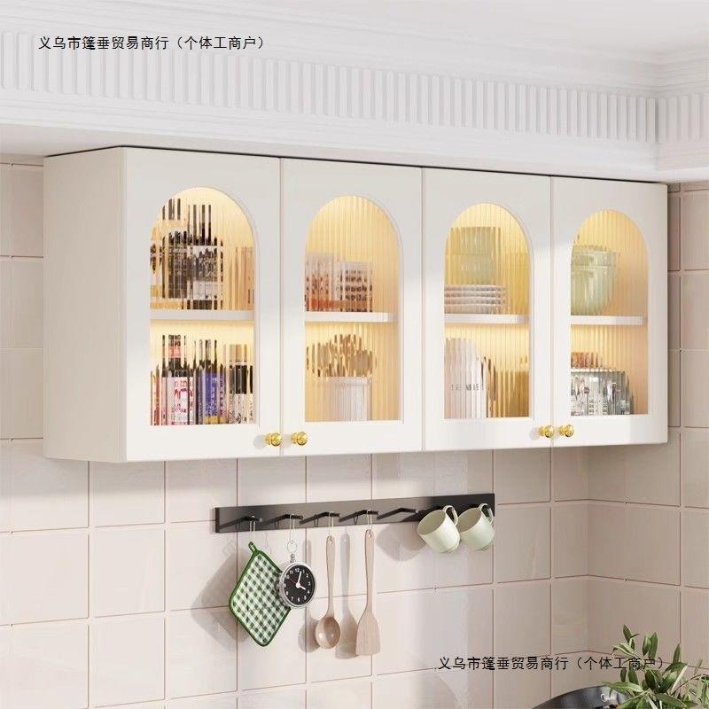 实木吊柜DZ墙壁柜厨房橱柜家用阳台挂墙式储物浴室收纳置物柜子