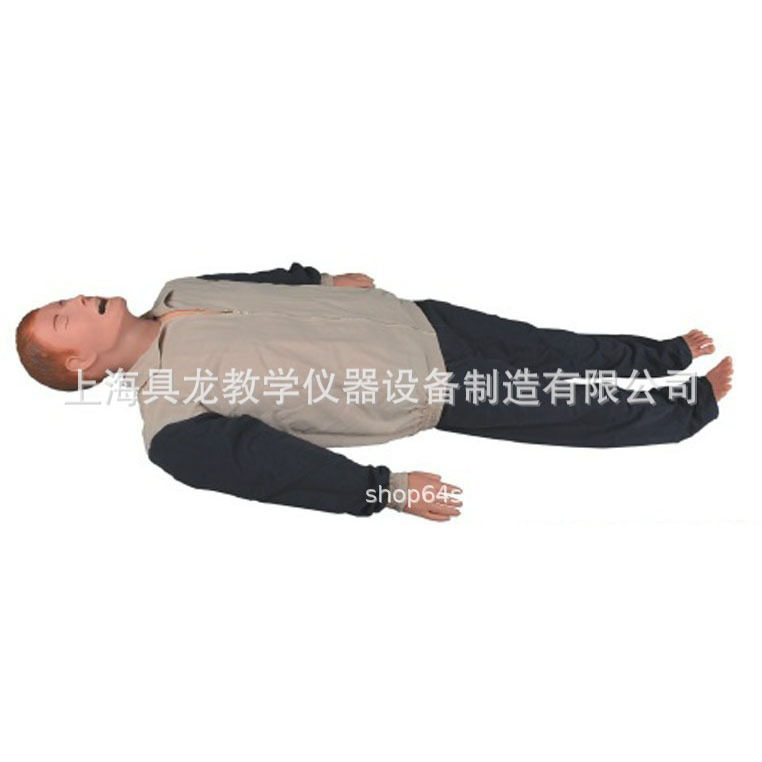 心肺复苏及除颤模拟人 心脏复苏急救训练人战救模拟训练器材模型