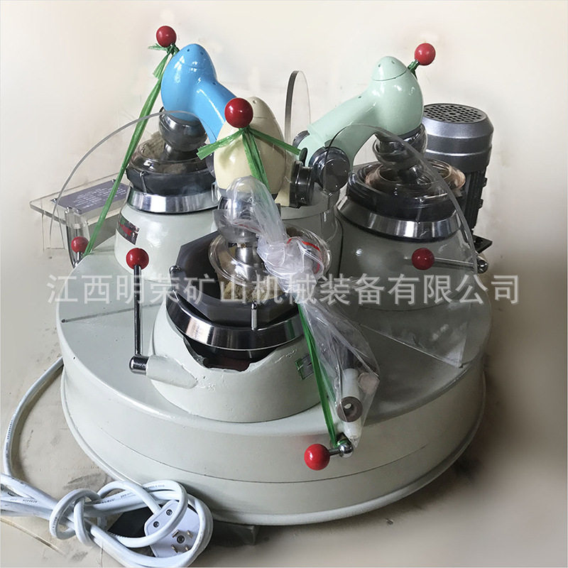 三头玛瑙研磨机XPM120*3玛瑙磨矿机参数矿石多头干式磨样机型号