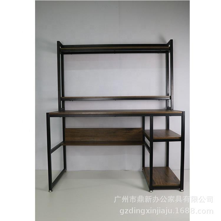 简约钢木结构台式电脑桌写字桌卧室学生书桌