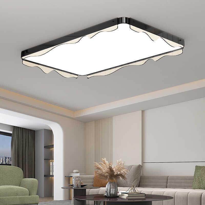 客厅灯现代简约2025年新款吸顶灯轻奢感广东中山灯具组合套餐