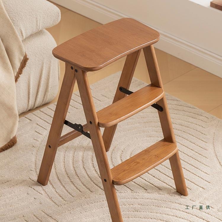可折叠梯凳多功能登高梯子凳子两用便携厨房人字梯加厚家用吧台凳