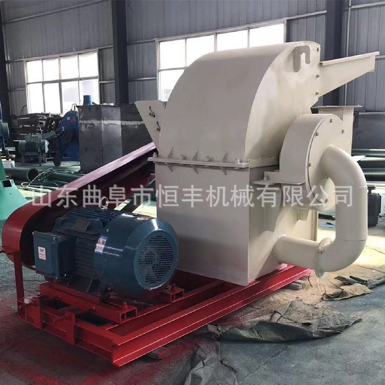 河南600型多功能木材粉碎机树枝边角料破碎机木头削片机