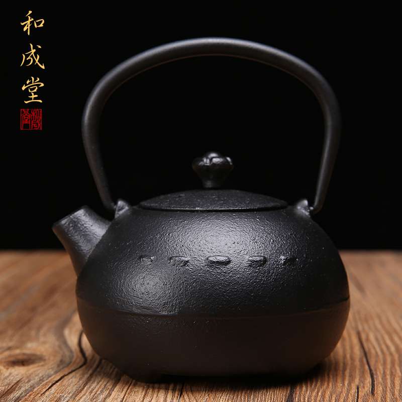 迷你小铁壶泡茶壶小茶壶南部铸铁小壶急须瓶家用单人300ML