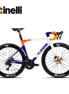 Cinelli PRESSURE碳纤维公路自行车碟刹整车气动车架男女成人变速