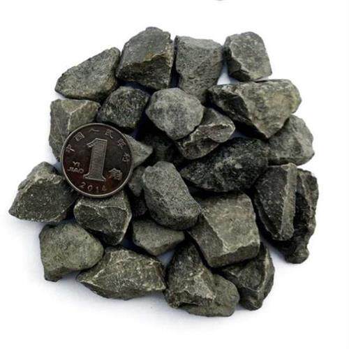 灰色砾石黑青石玄武岩建筑水磨石黑色鹅卵石工程垫层石子瓜子片