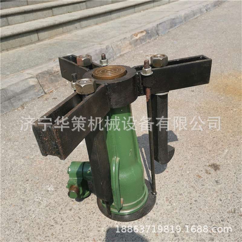 济宁生产QL20螺旋拉顶机 三爪螺旋拉马 20T拆卸齿轮拔轮器