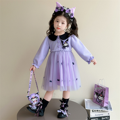 女童库洛米网纱公主裙