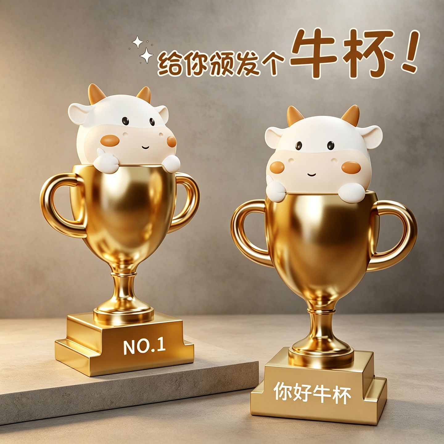 【颁奖礼物】可定制设计款奖杯图片