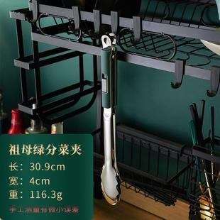 04不锈钢煎鱼铲子夹子翻鱼炸鱼神器多功能牛排夹煎饼夹厨房煎铲