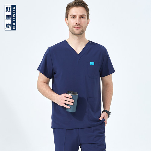 杜蜜岚速干手术服弹力凉感