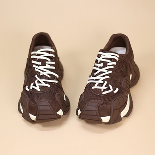 欧货八爪鱼老爹鞋女2025秋季新款百搭洋气小众厚底6cm休闲鞋潮鞋