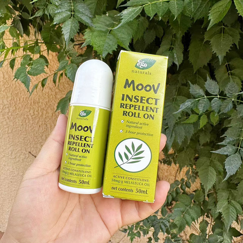 澳洲Ego moov茶树精油驱蚊滚珠防蚊液儿童可用