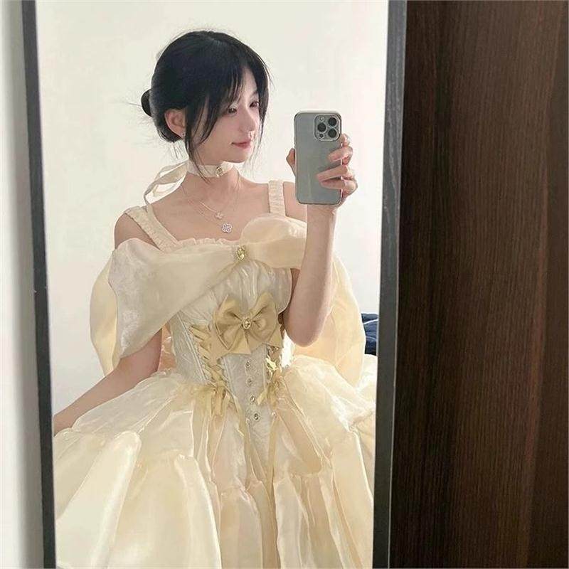 生日战袍party小礼裙高端轻奢小众聚会成人礼礼服在逃公主连衣裙