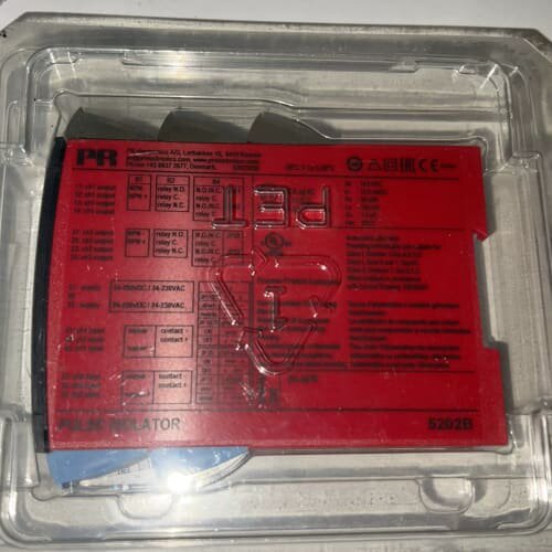 PR电子5202B脉冲隔离器，来自丹麦PR
