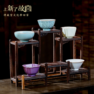 上新了故宫五大名窑茶具套装茶杯朋友乔迁长辈爸爸生日新婚礼物