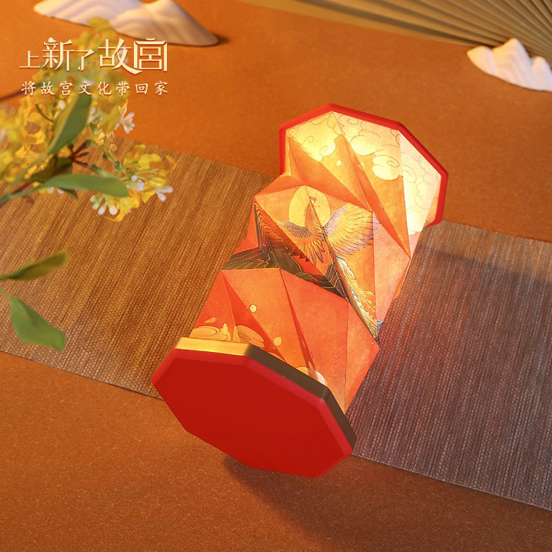上新了故宫祥瑞旋转纸艺灯