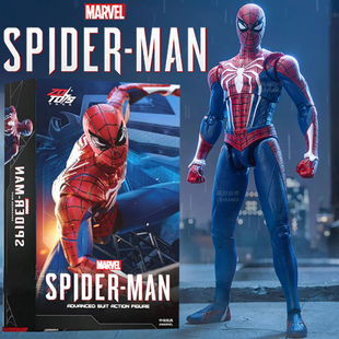 中动钢铁蜘蛛侠高级战衣极速战衣手办玩具可动人偶摆件漫威正版
