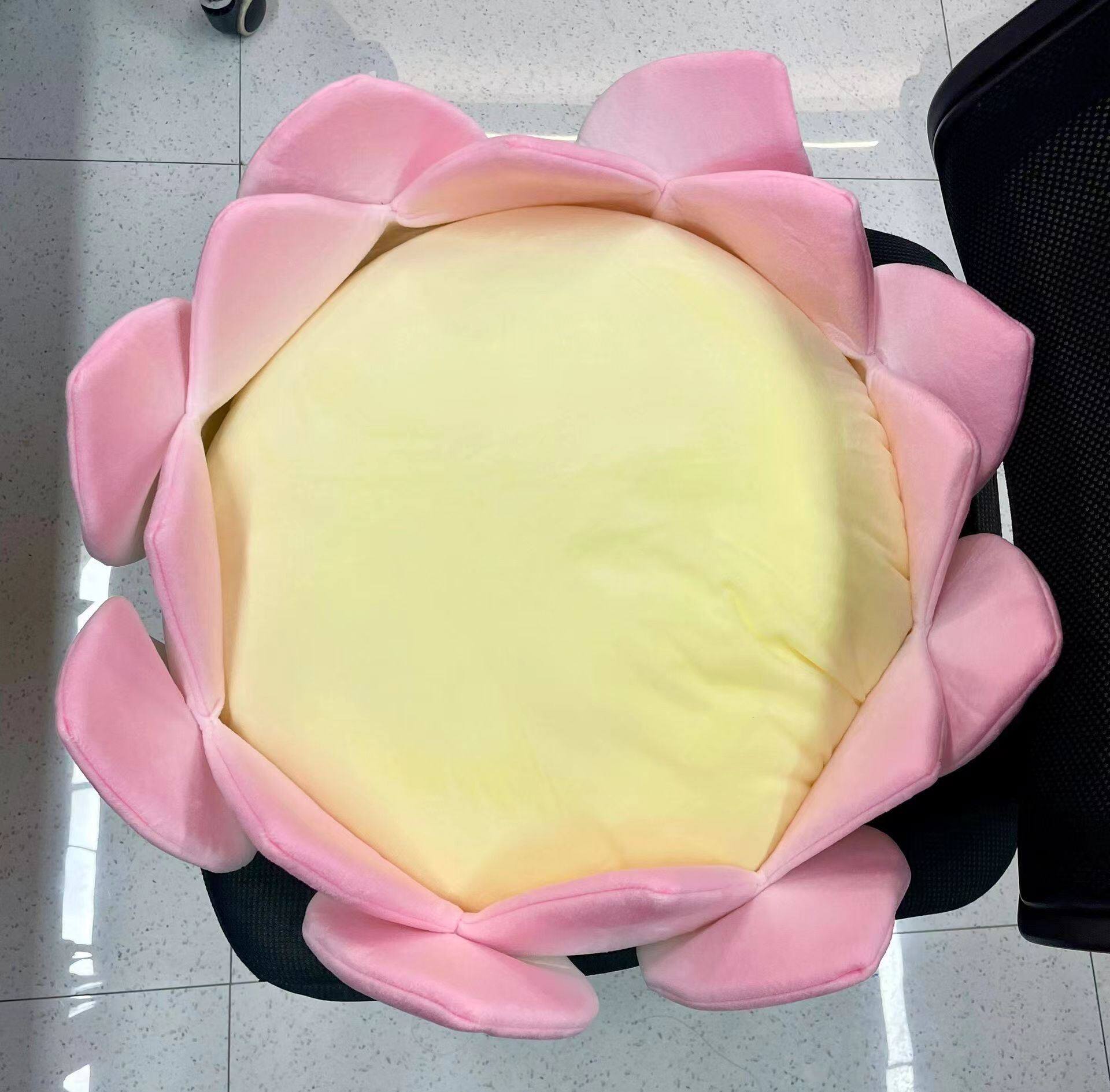 莲花宝座好运莲莲坐垫打坐专用蒲团座垫许愿功德办公室好运连连.