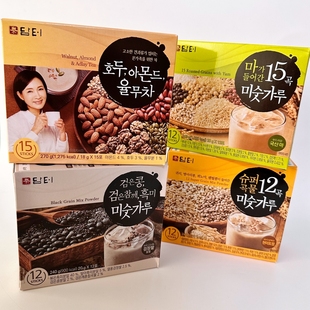 杂粮大满贯！韩国进口丹特十二种谷物冲饮粉独立包装饱腹饮品