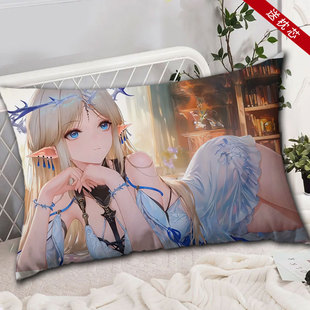 鸣潮卡提希娅枕头床上半身靠枕动漫玩偶睡觉抱枕男生抱睡枕定制