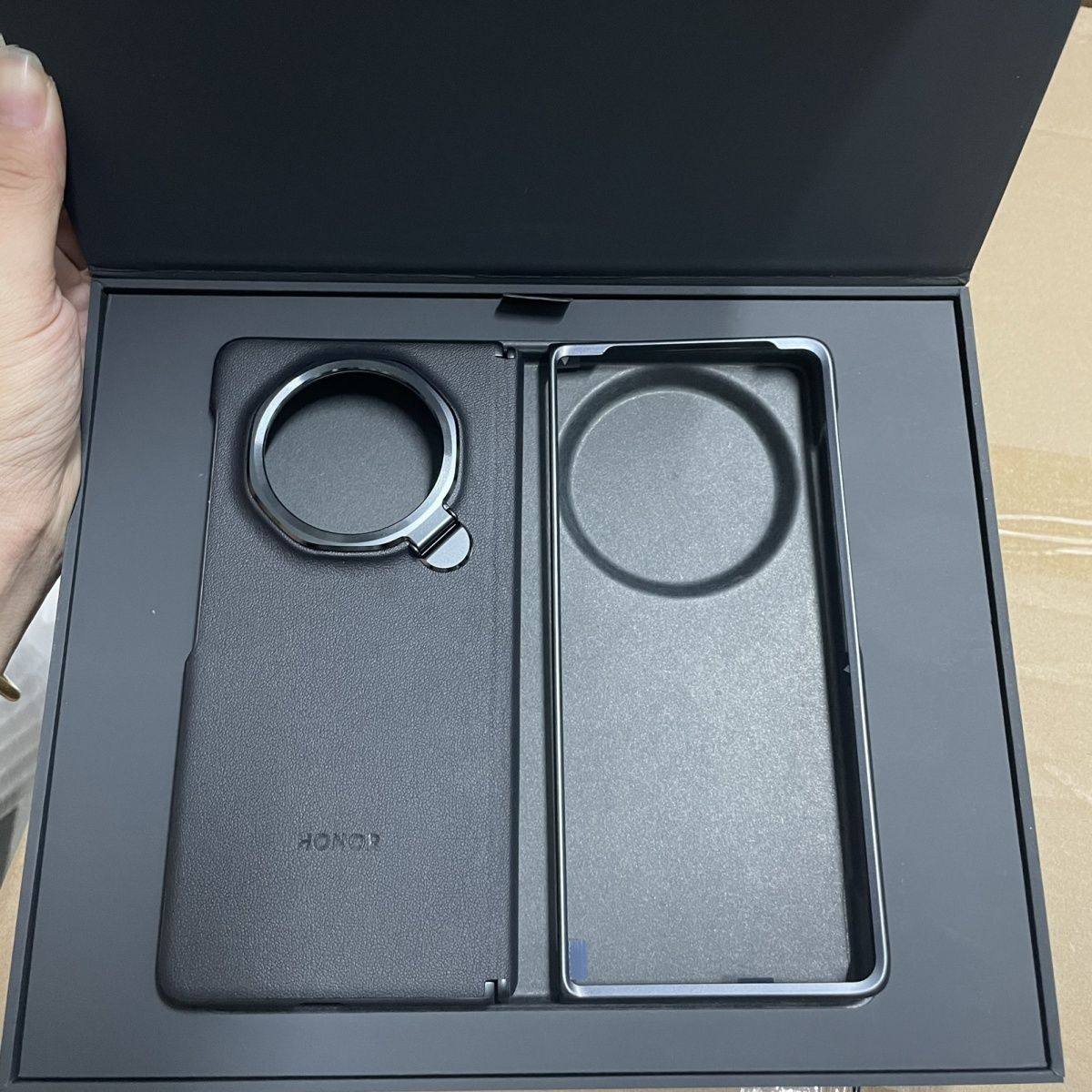 适用于荣耀MagicV3手机壳中轴铰链磁吸支架全包魔术原厂荣耀v3保护壳原装正品折叠屏外壳前框超薄防摔保护壳