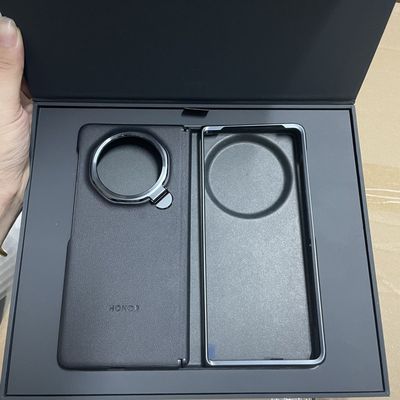 适用于荣耀MagicV3手机壳中轴铰链磁吸支架全包魔术原厂荣耀v3保护壳原装正品折叠屏外壳前框超薄防摔保护壳