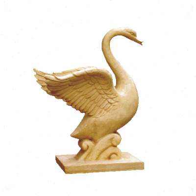 天鹅喷水喷泉水景园林别墅楼盘装饰景观雕塑水池摆件人造砂岩定.