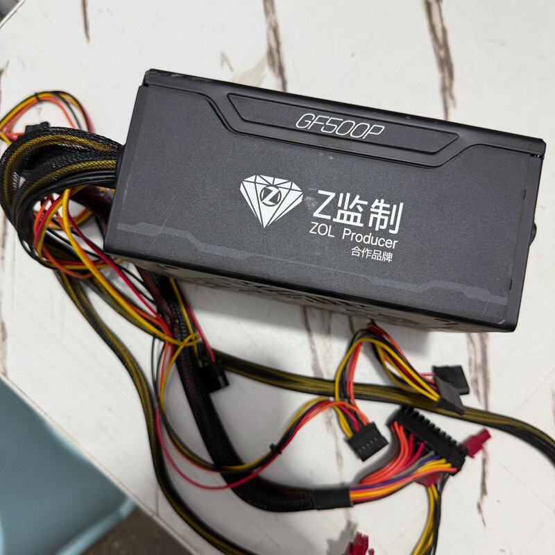 议价-可维修金河田GF500P电源,Z监制合作款,额定500W,大60