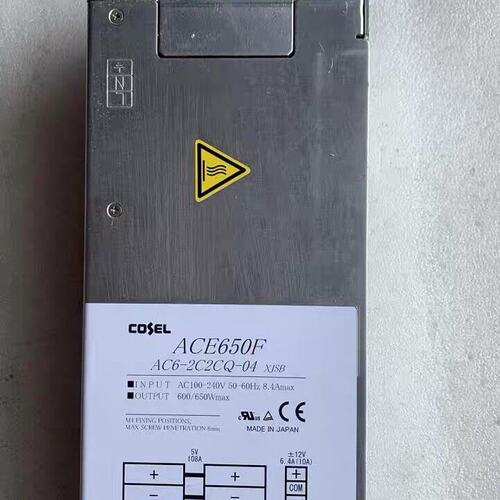 议价-可维修 COSEL ACE650F进口电源 AC6-2C2