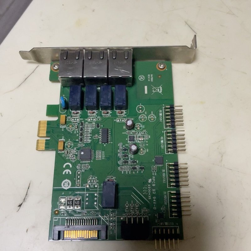 议价-可维修隔离卡+PCI-E+电源切换双硬盘内外网隔离卡3口+BA7B